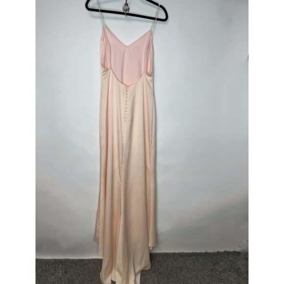 Lovers and Friends Revolve The Slip Dress NWOT Sz 8 Nude Pink - Picture 4 of 8